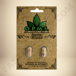 O.P.M.S. Kratom - Gold Capsules 2ct