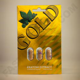 O.P.M.S. KRATOM - GOLD - 3CT