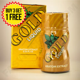 O.P.M.S. GOLD LIQUID KRATOM - 8.8ML VIAL $19.99 (BUY 3 GET 1 FREE)