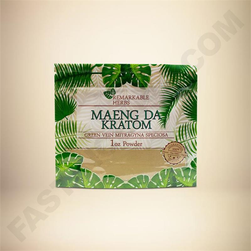 Remarkable Herbs - Green Vein Maeng Da 1oz Powder