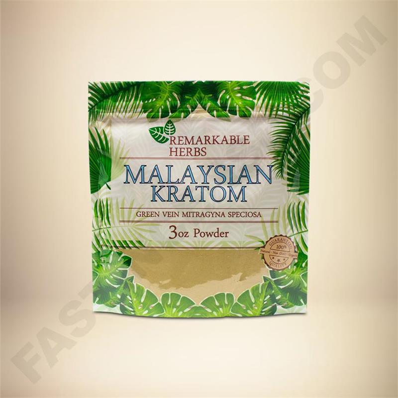 REMARKABLE HERBS KRATOM MALAYSIAN MALAY POWDER 3OZ Fast Incense remarkable-herbs-kratom-malaysian-malay-powder-3oz-fast-incense