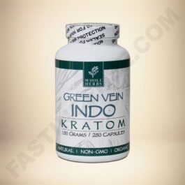 Whole Herbs - Green Vein Indo 250caps Bottle