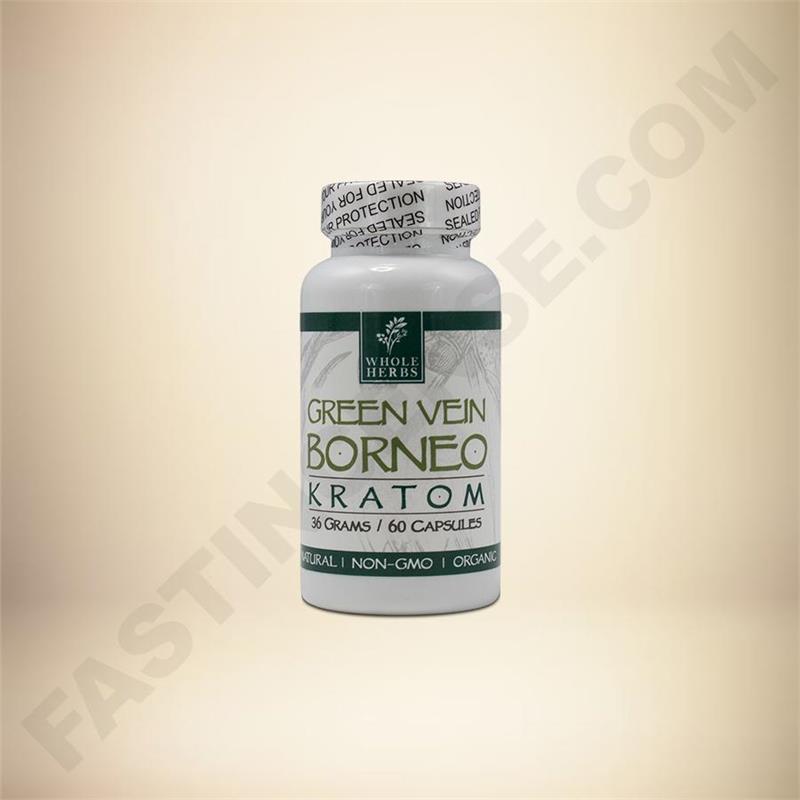 Whole Herbs - Green Vein Borneo 60caps Bottle