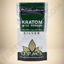 O.P.M.S. Silver - Red Vein Sumatra 16oz Powder Bag